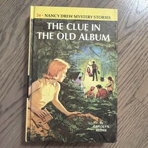 The Clue In The Old Album By Carolyn Keene 1947 Nancy Drew G&D HC #24